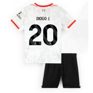 Liverpool Diogo Jota #20 Third Stadium New Kit for Kids 2024-25 Soccer Jersey