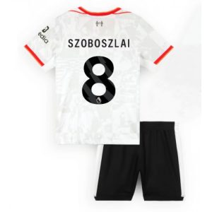 Liverpool Dominik Szoboszlai #8 Third Stadium New Kit for Kids 2024-25 Soccer Jersey