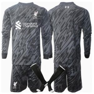 Liverpool Goalkeeper Home Stadium Kit Kids 2024-25 Best Soccer Jersey Store