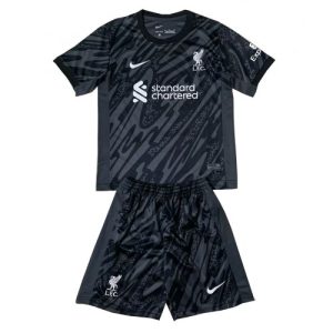 Liverpool Goalkeeper Home Stadium New Kit for Kids 2024-25 Soccer Jersey