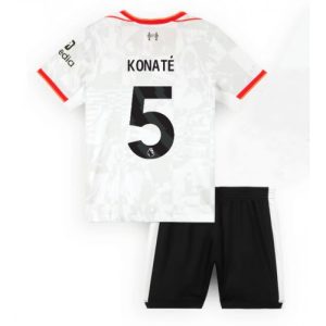 Liverpool Ibrahima Konate #5 Third Stadium New Kit for Kids 2024-25 Soccer Jersey