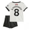 Manchester United Bruno Fernandes #8 Third Stadium Football Shirts for Kids 2024-25