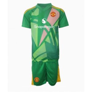 Manchester United Goalkeeper Third Stadium Football Kits for Kids 2024-25 Sale Online