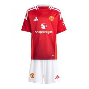 Manchester United Home Stadium Football Kits for Kids 2024-25 Sale Online
