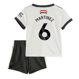 Cheap Manchester United Lisandro Martinez #6 Third Stadium Football Kits for Kids 2024-25