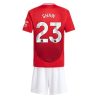 Manchester United Luke Shaw #23 Home Stadium Football Kits for Kids 2024-25 Sale Online