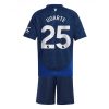 Manchester United Manuel Ugarte #25 Away Stadium Football Kits for Kids 2024-25 Sale Online