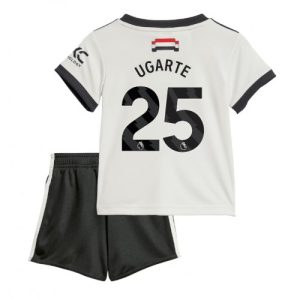 Manchester United Manuel Ugarte #25 Third Stadium Football Kits for Kids 2024-25 Sale Online