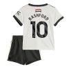 Manchester United Marcus Rashford #10 Third Stadium Football Shirts for Kids 2024-25