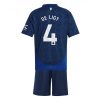 Manchester United Matthijs de Ligt #4 Away Stadium Football Kits for Kids 2024-25 Sale Online