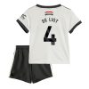 Manchester United Matthijs de Ligt #4 Third Stadium Football Kits for Kids 2024-25