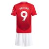 Manchester United Rasmus Hojlund #9 Home Stadium Football Kits for Kids 2024-25 UK