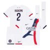 PSG Achraf Hakimi #2 Cheap Away Stadium Football Shirts for Kids 2024-25