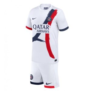 Paris Saint-Germain PSG Away Stadium Football Shirts for Kids 2024-25 Custom Jersey