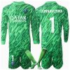 PSG Gianluigi Donnarumma #1 Goalkeeper Home Stadium Football Shirts for Kids 2024-25