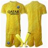 Paris Saint-Germain Goalkeeper Cheap Third Stadium Football Shirts for Kids 2024-25 On Sale
