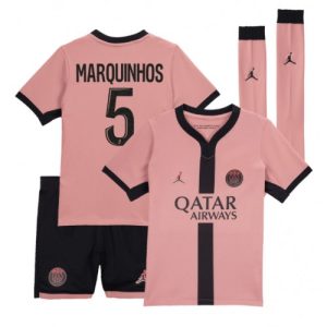 Buy Paris Saint-Germain PSG Marquinhos #5 Cheap Third Stadium Football Shirts for Kids 2024-25 On Sale For Sale Paris Saint-Germain PSG Marquinhos #5 Cheap Third Stadium Football Shirts for Kids 2024-25 On Sale