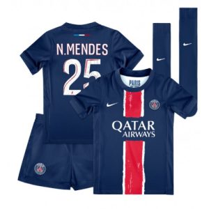 Buy Paris Saint-Germain PSG Nuno Mendes #25 Cheap Home Stadium Football Shirts for Kids 2024-25 On Sale For Sale Paris Saint-Germain PSG Nuno Mendes #25 Cheap Home Stadium Football Shirts for Kids 2024-25 On Sale