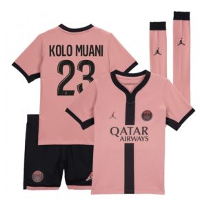 Buy Paris Saint-Germain PSG Randal Kolo Muani #23 Cheap Third Stadium Football Shirts for Kids 2024-25 On Sale For Sale Paris Saint-Germain PSG Randal Kolo Muani #23 Cheap Third Stadium Football Shirts for Kids 2024-25 On Sale