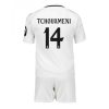 Real Madrid Aurelien Tchouameni #14 Home Stadium Kit for Kids 2024-25