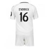 Real Madrid Endrick #16 Home Stadium Kit for Kids 2024-25 Jersey Set