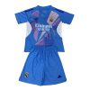 Real Madrid Goalkeeper Home Stadium Kit for Kids 2024-25 Jersey Set