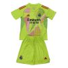Real Madrid Goalkeeper Third Stadium Kit for Kids 2024-25 Jersey Set