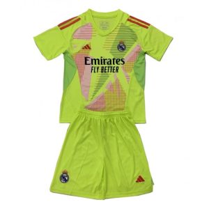 Real Madrid Goalkeeper Third Stadium Kit for Kids 2024-25 Jersey Set