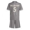 Real Madrid Jude Bellingham #5 Third Stadium Kit for Kids 2024-25 Jersey Set