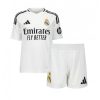 Real Madrid Rodrygo Goes #11 Home Stadium Kit for Kids 2024-25 Jersey Set