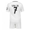 Real Madrid Vinicius Junior #7 Home Stadium Kit for Kids 2024-25 Sale Online