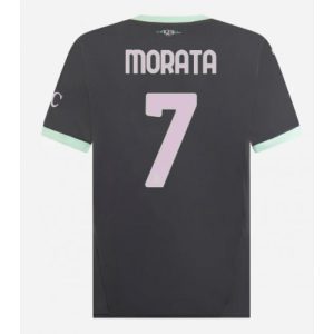 AC Milan Alvaro Morata #7 Cheap Men's Third Stadium Shirt 2024-25 Short Sleeve