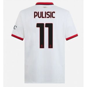 AC Milan Christian Pulisic #11 Cheap Men's Away Stadium Shirt 2024-25 Short Sleeve