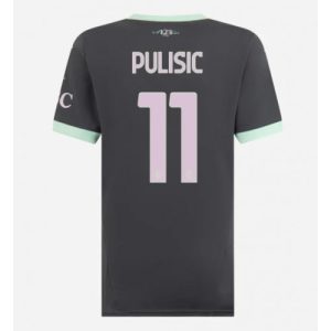 AC Milan Christian Pulisic #11 Third Football Club Jersey Women 2024-25
