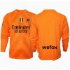 AC Milan Goalkeeper Cheap Men's Away Stadium Shirt 2024-25 Long Sleeve