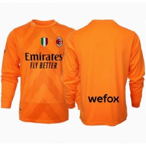 AC Milan Goalkeeper Cheap Men's Away Stadium Shirt 2024-25 Long Sleeve