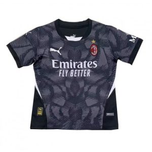 AC Milan Goalkeeper Cheap Men's Home Stadium Shirt 2024-25 Short Sleeve