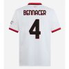 AC Milan Ismael Bennacer #4 Cheap Men's Away Stadium Shirt 2024-25 Short Sleeve