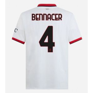 AC Milan Ismael Bennacer #4 Cheap Men's Away Stadium Shirt 2024-25 Short Sleeve