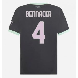 AC Milan Ismael Bennacer #4 Cheap Men's Third Stadium Shirt 2024-25 Short Sleeve