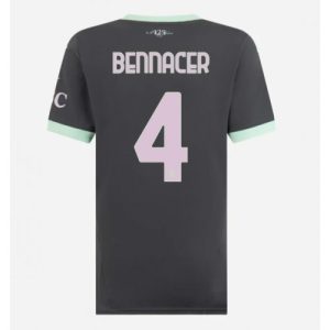 AC Milan Ismael Bennacer #4 Third Football Club Jersey Women 2024-25