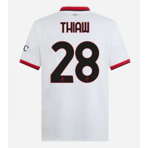 AC Milan Malick Thiaw #28 Cheap Men's Away Stadium Shirt 2024-25 Short Sleeve
