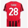 AC Milan Malick Thiaw #28 Cheap Men's Home Stadium Shirt 2024-25 Short Sleeve