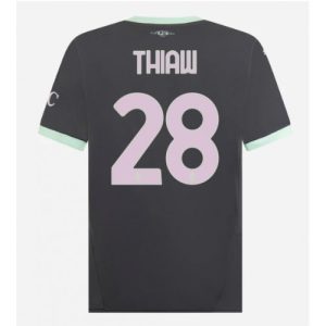AC Milan Malick Thiaw #28 Cheap Men's Third Stadium Shirt 2024-25 Short Sleeve