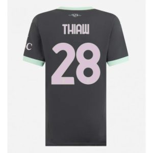 AC Milan Malick Thiaw #28 Third Football Club Jersey Women 2024-25