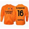 AC Milan Mike Maignan #16 Goalkeeper Cheap Men's Away Stadium Shirt 2024-25 Long Sleeve