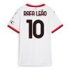 AC Milan Rafael Leao #10 Away Football Club Jersey Women 2024-25