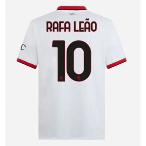 AC Milan Rafael Leao #10 Cheap Men's Away Stadium Shirt 2024-25 Short Sleeve