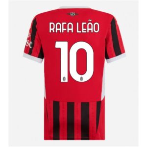 AC Milan Rafael Leao #10 Home Football Club Jersey Women 2024-25