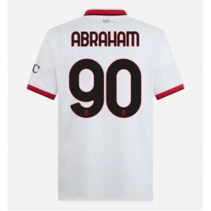 AC Milan Tammy Abraham #90 Cheap Men's Away Stadium Shirt 2024-25 Short Sleeve